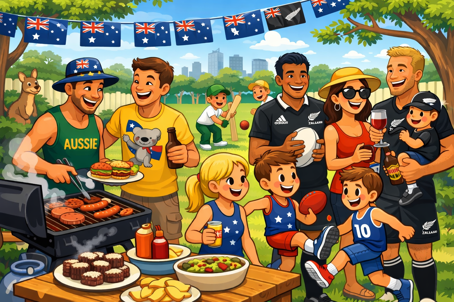 Australia Day - Waitangi Day BBQ event photo